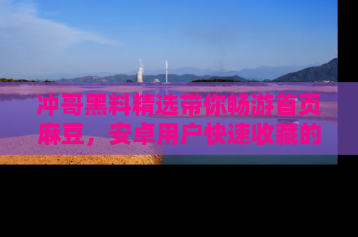 冲哥黑料精选带你畅游首页麻豆，安卓用户快速收藏的秘密武器！