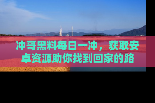 冲哥黑料每日一冲，获取安卓资源助你找到回家的路