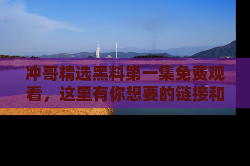 冲哥精选黑料第一集免费观看，这里有你想要的链接和内幕！