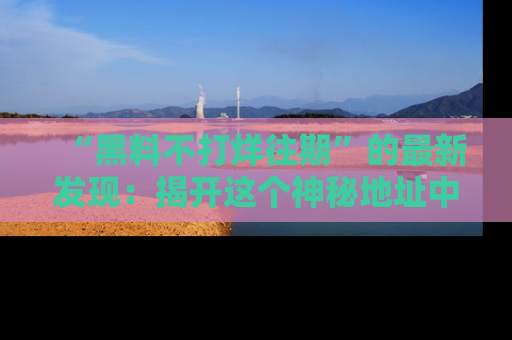 “黑料不打烊往期”的最新发现:揭开这个神秘地址中的爆笑黑料面纱