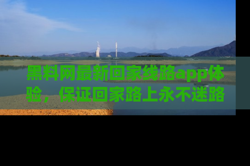 黑料网最新回家线路app体验，保证回家路上永不迷路顺畅