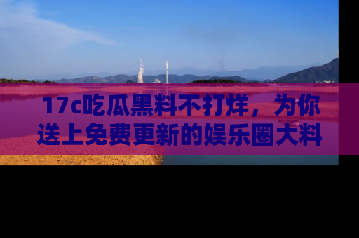 17c吃瓜黑料不打烊,为你送上免费更新的娱乐圈大料!