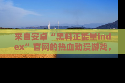 来自安卓“黑料正能量index”官网的热血动漫游戏,聚焦黑料与正能量的精彩时刻