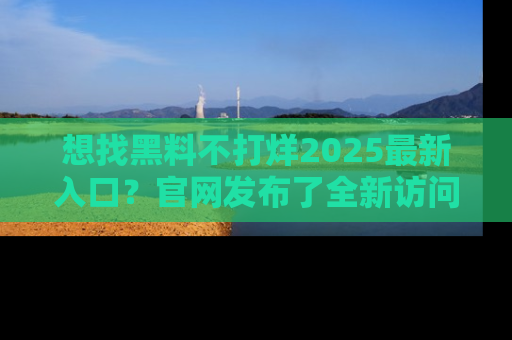 想找黑料不打烊2025最新入口？官网发布了全新访问指南！